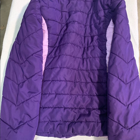 Roebuck & Co. Girl’s Purple Winter Coat - Picture 2 of 3